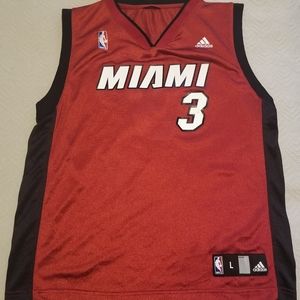Dwyane Wade #3 Miami Heat red jersey Youth L